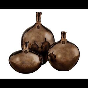 Vases - Metallic Bronze vases